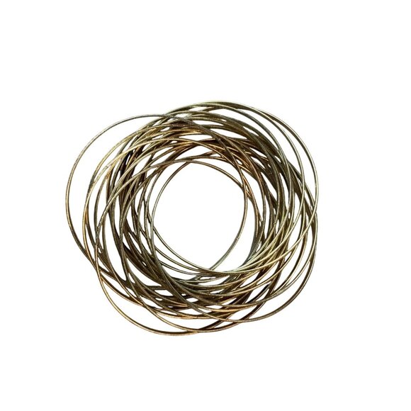 New Mia Collection Kim Min Sun Bangle Bracelets 20 Strands Interwoven - Picture 3 of 4